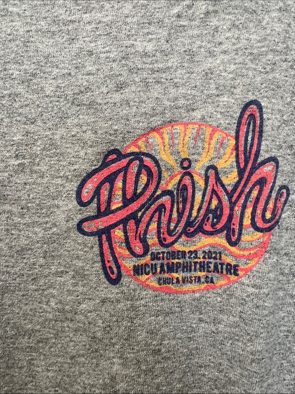 PHISH Concert Tee 10/23/21 Chula Vista - Size small - Picture 2 of 5